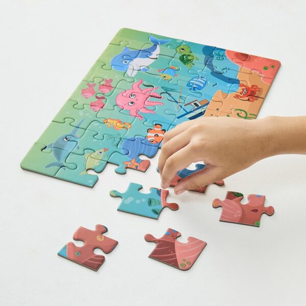 Jam & Honey 4 in 1 Adventure - Puzzles for Kids | 35-Piece Puzzles | Educational Toy for Cognitive Development | Vibrant Colors - Image 7