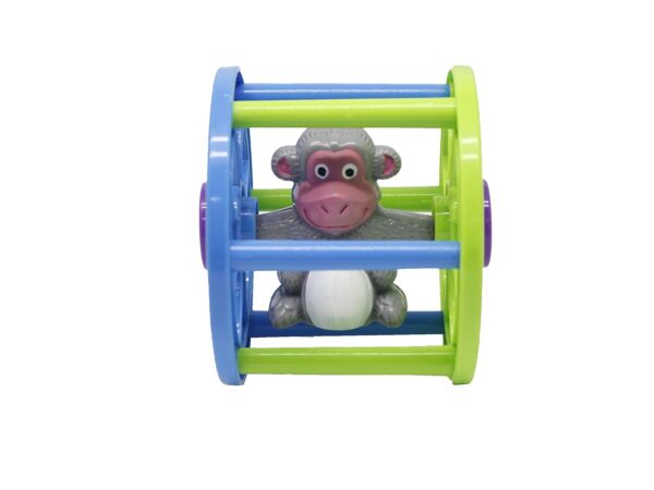 Ratna's Rolling Monkey for Infants. Roll it Ahead and it Will Come Back to You. - Image 2