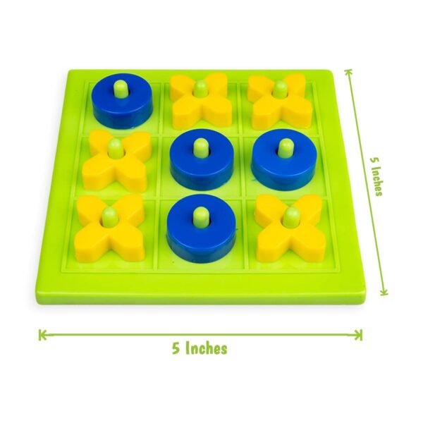 Ratna's 3D Tic Tac Toe Classic Mind Challenging Cross & Zero Family Board Game for Kids & Adults - Image 3