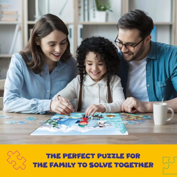 The Puzzl Co - Set of 2 Jigsaw Puzzles, 60 Pcs Each, Festivals Theme - Diwali & Holi, for Kids 5-8+ Yrs, Large Size, Thick Matte Finish, Fun & Educational Puzzle Games, for Boys, Girls - Image 3