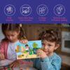 The Puzzl Co- Set of 2 Jigsaw Puzzles Game - for Kids 5+, Vacation Theme (Beach & Contryside), 48 Pcs Each, 18”x12”,Educational Activity, Colorful,Unique Characters, Cardboard, Birthday Gift - Image 3