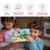 The Puzzl Co- Set of 2 Jigsaw Puzzles Game - for Kids 5+, Vacation Theme (Beach & Contryside), 48 Pcs Each, 18”x12”,Educational Activity, Colorful,Unique Characters, Cardboard, Birthday Gift - Image 10